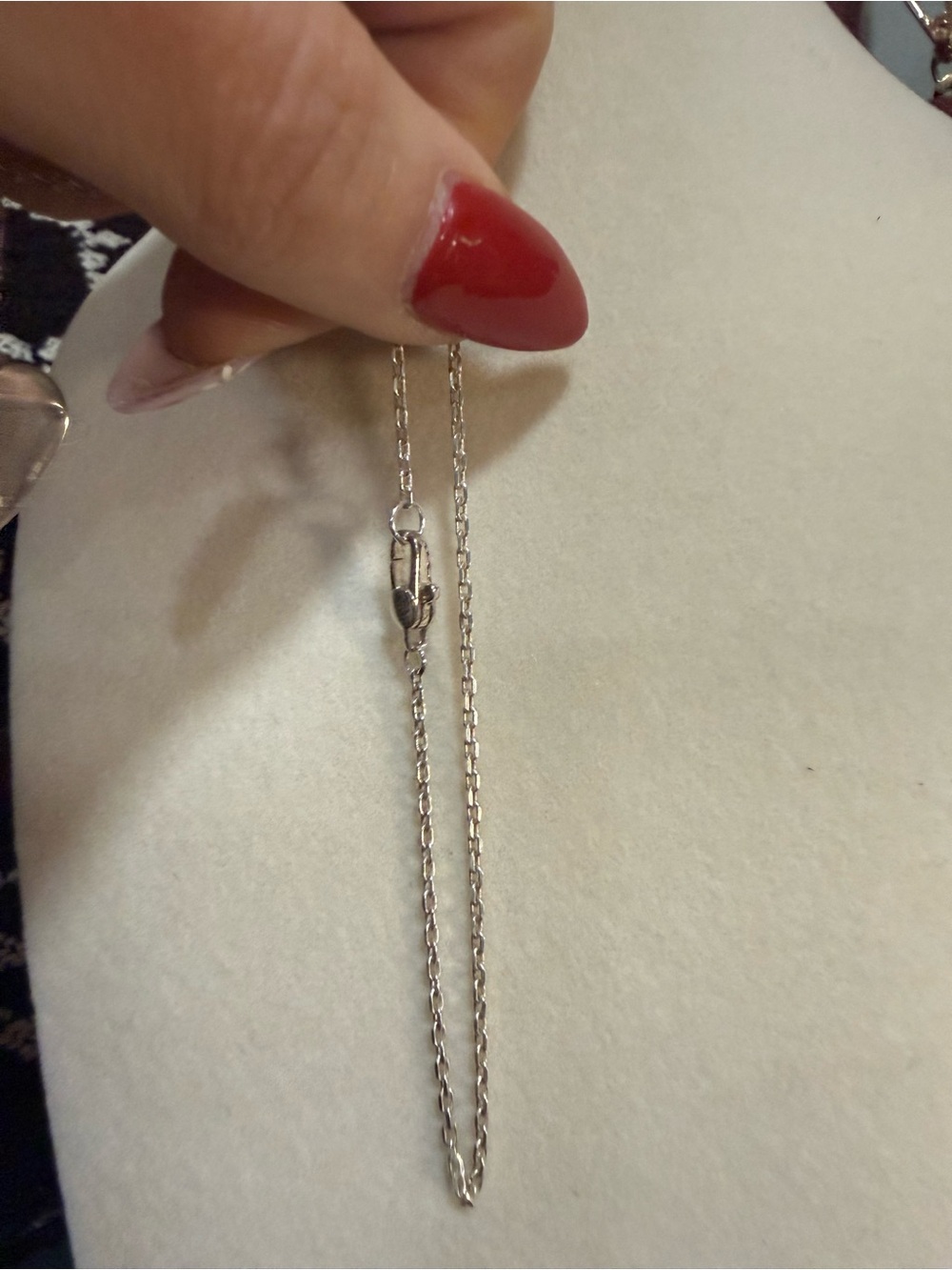 Gucci Sterling Silver Heart G Logo Pendant Necklace 925 Italy Authenticated - Picture 5 of 8